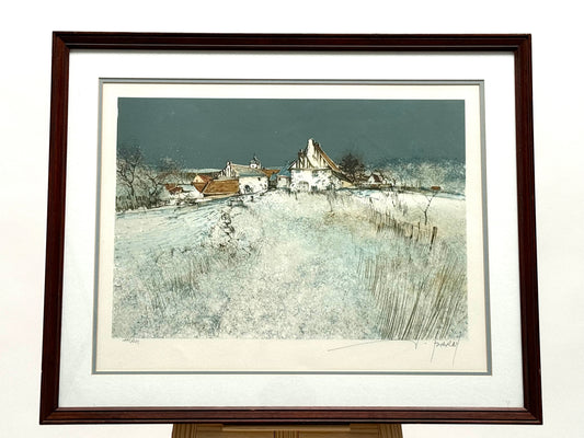 "Village Sous La Neige" by D'Izarny
