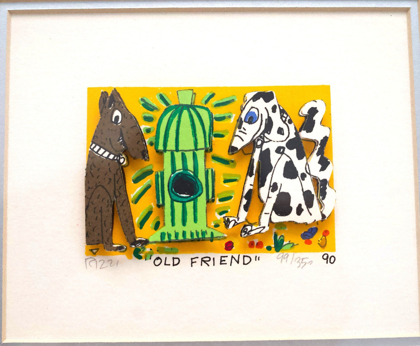 "Old Friend" by James Rizzi '90