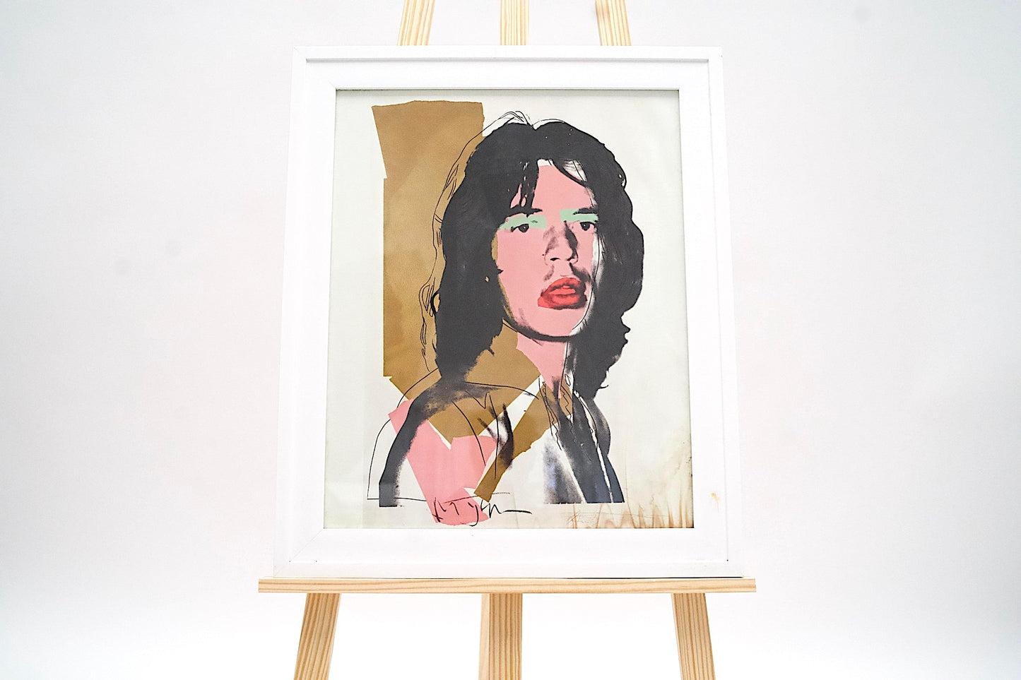 Mick Jagger Print by Andy Warhol