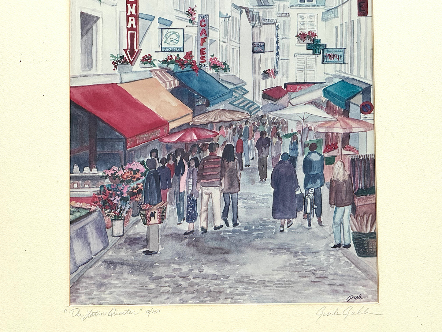"The Latin Quarter" by Gisele