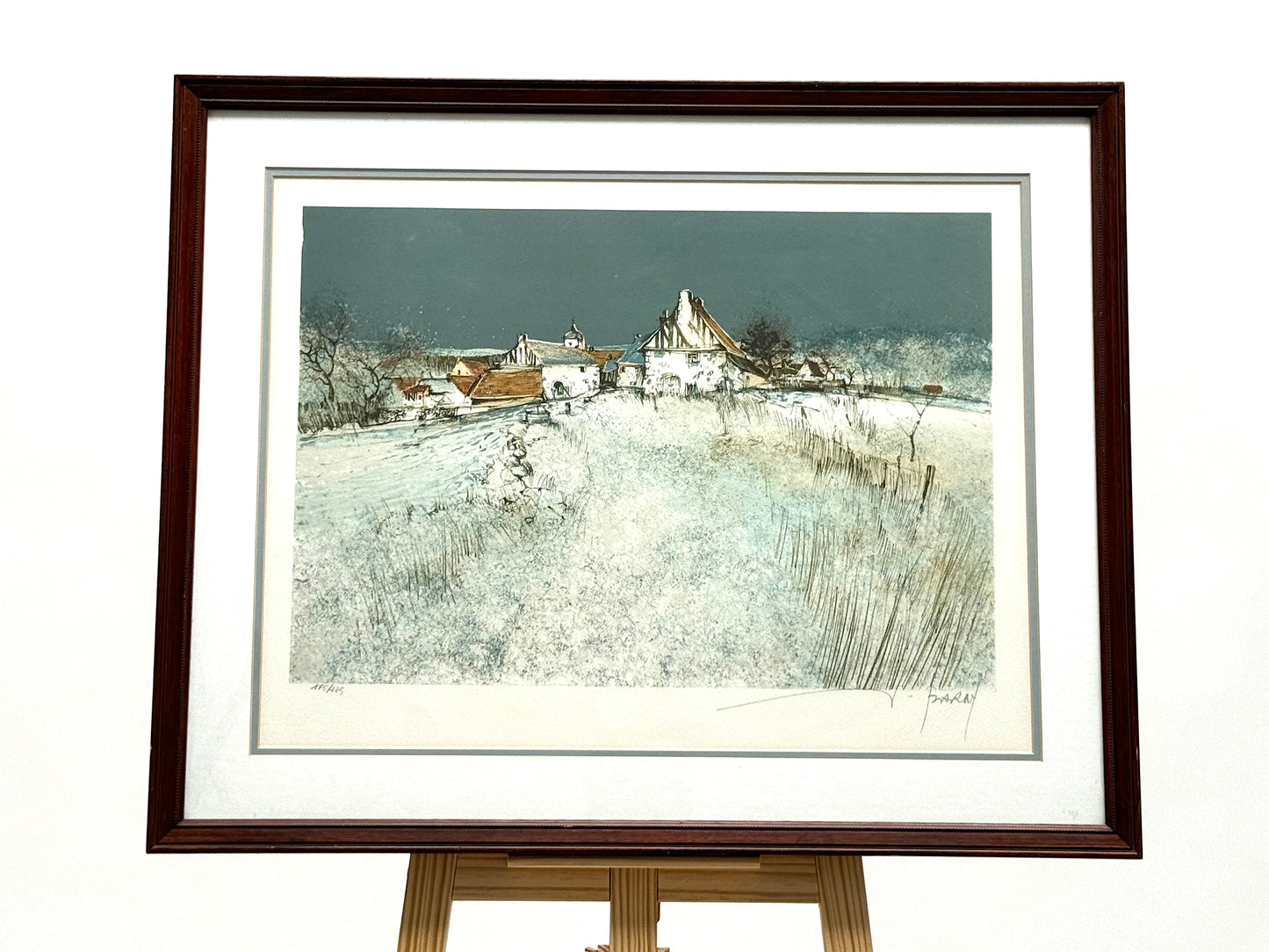 "Village Sous La Neige" by D'Izarny