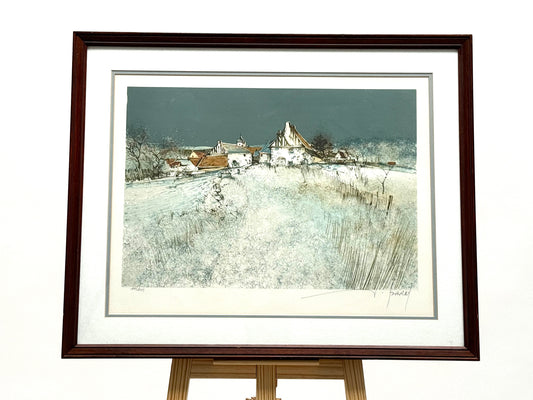 "Village Sous La Neige" by D'Izarny