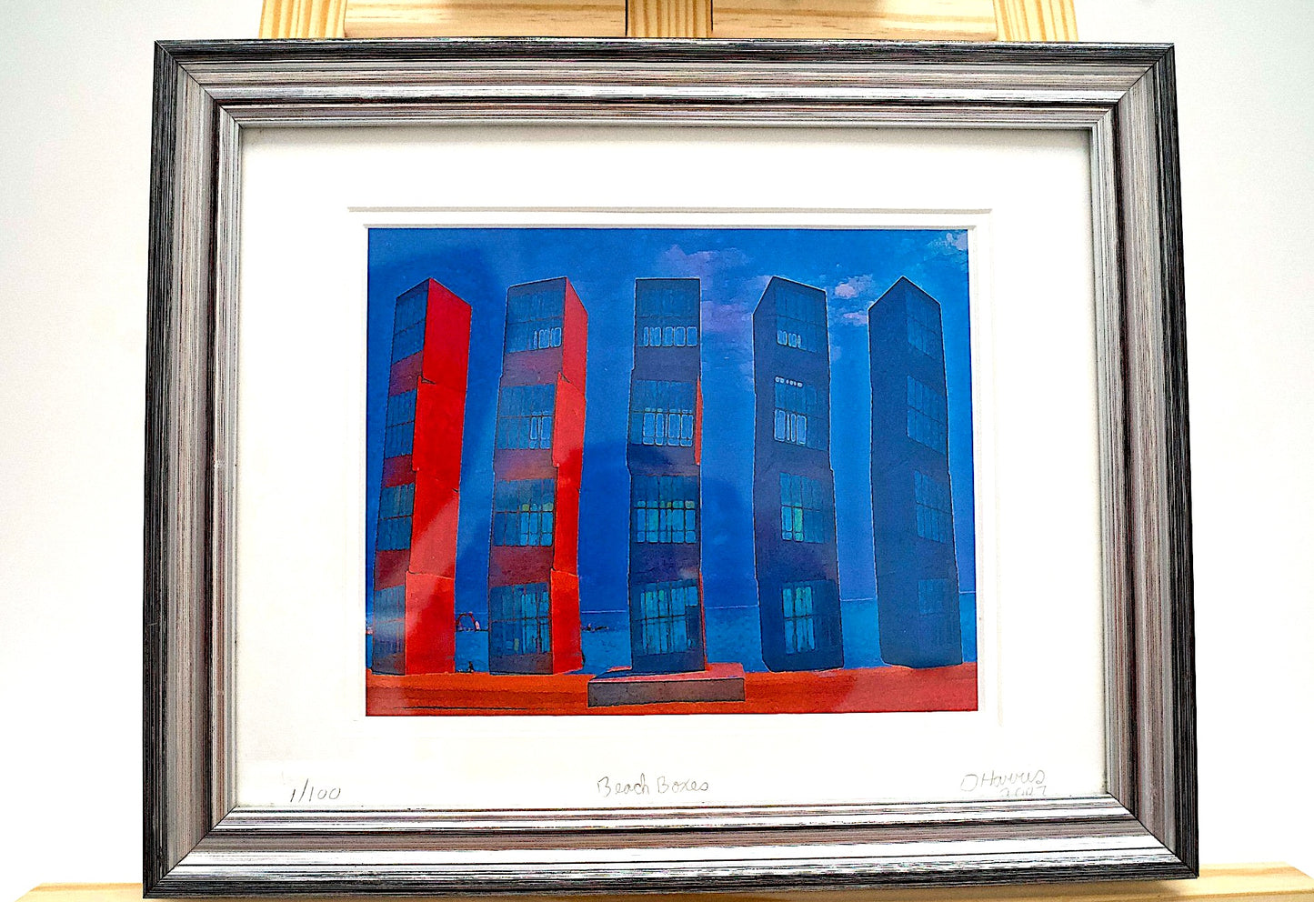 "Beach Boxes" by Dwight Harris '07
